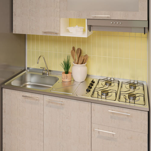 Mesón 1.50m x 52cm 4 Gas