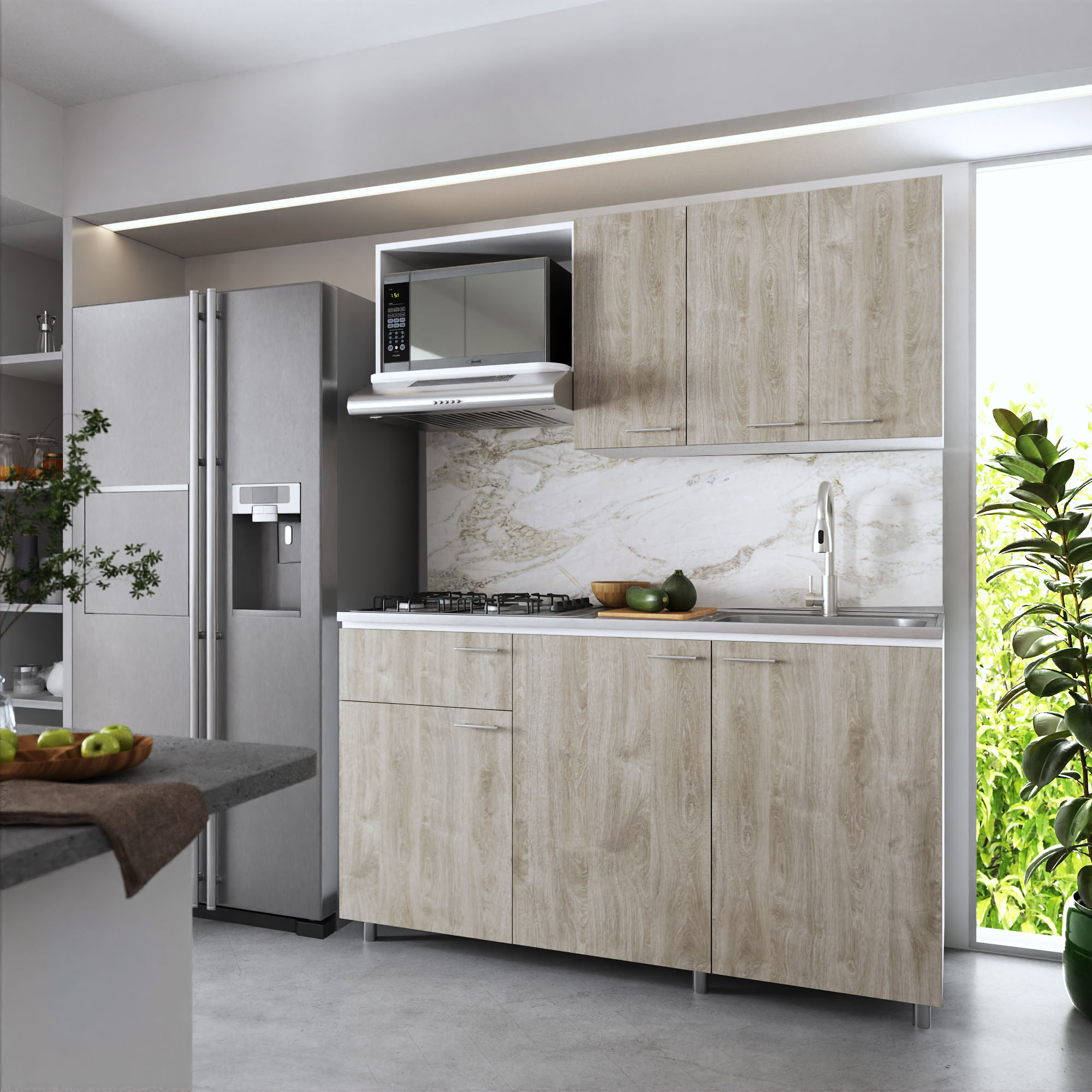 Cocina Integral Amalfi 1.50m