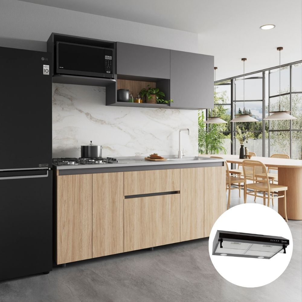 Cocina Integral Toscana 1.80m + Campana